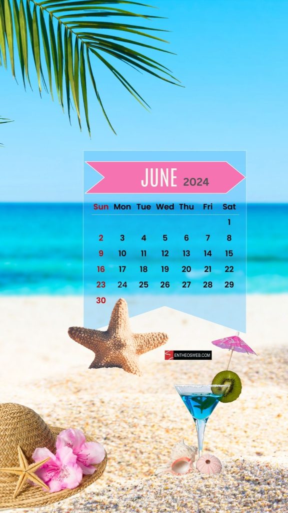June 2024 phone wallpaper