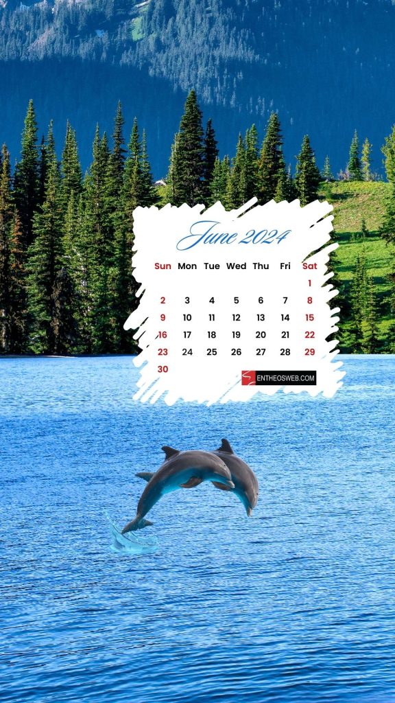 June 2024 phone wallpaper