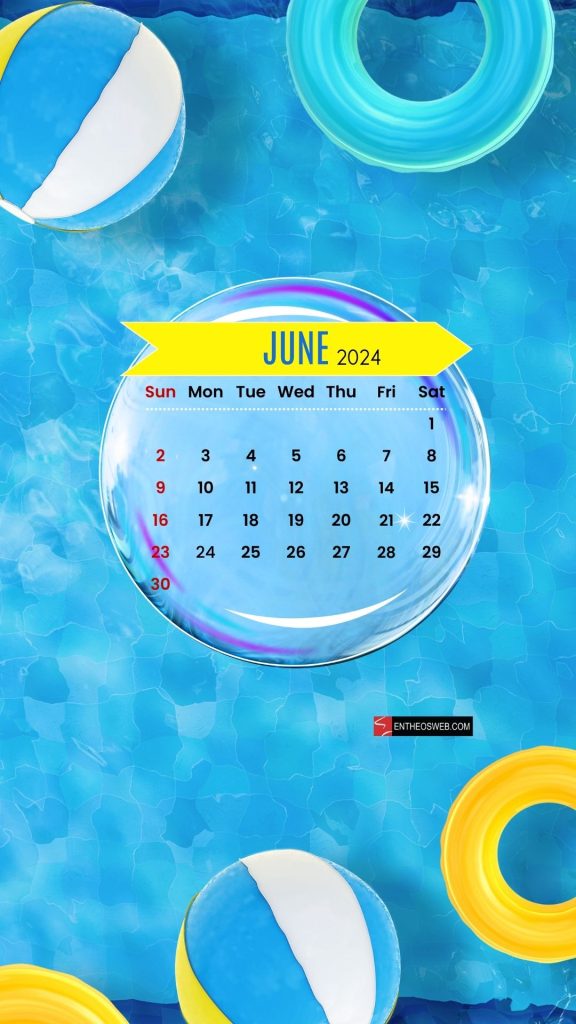 June 2024 phone wallpaper