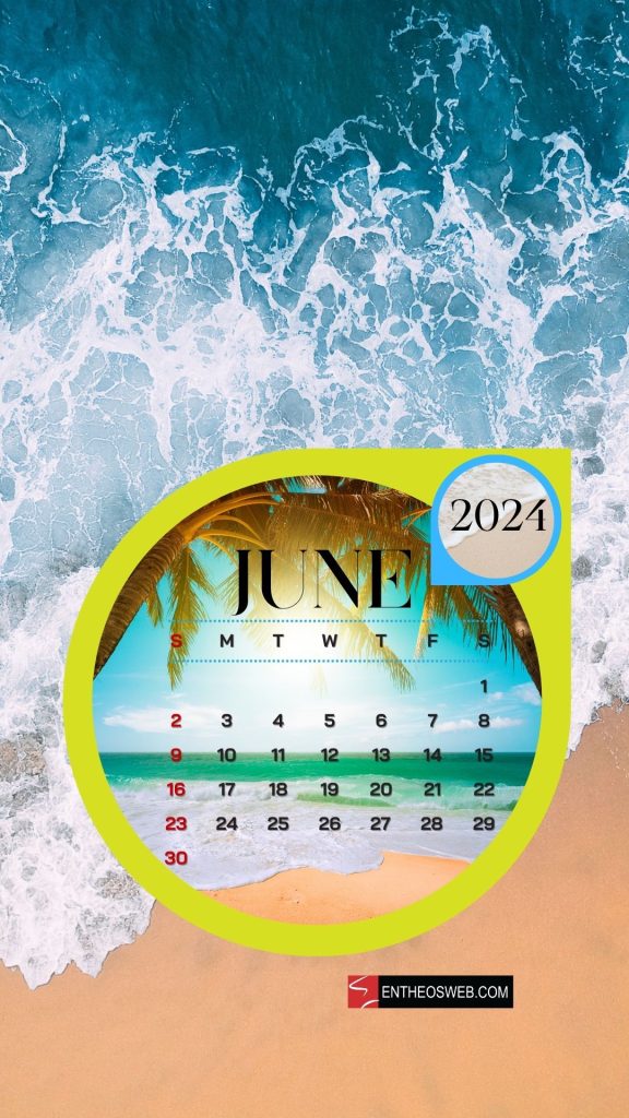 June 2024 phone wallpaper