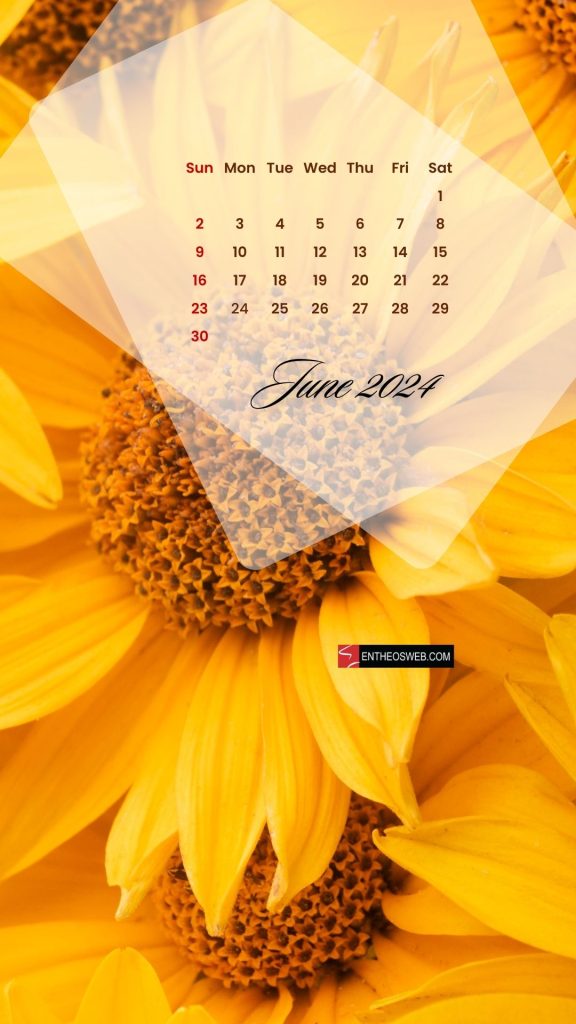 June 2024 phone wallpaper