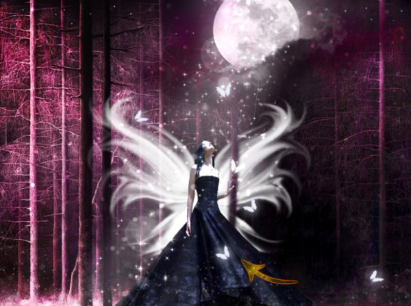 Create a magical fantasy image effect in photoshop