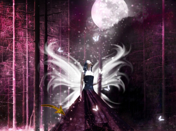 Create a magical fantasy image effect in photoshop