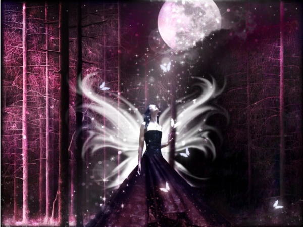 Create a magical fantasy image effect in photoshop