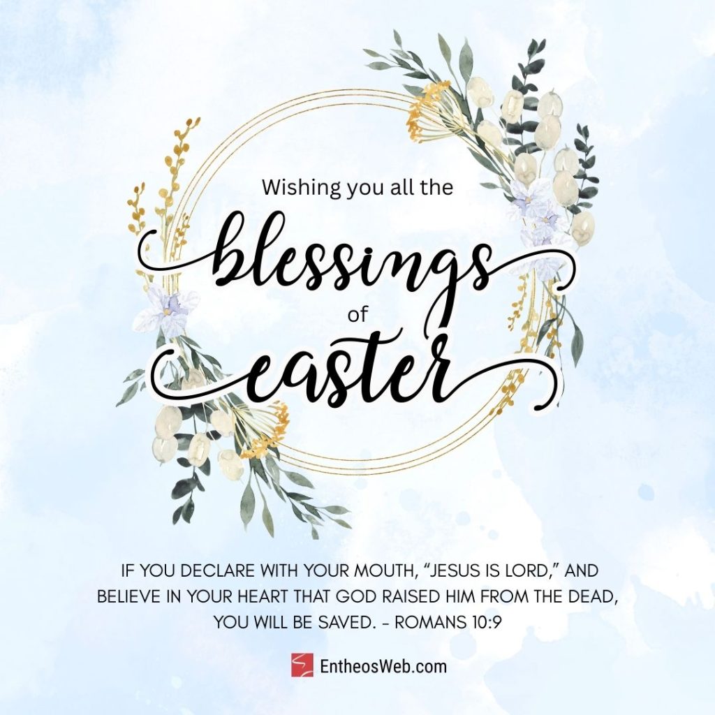 Wishing you all the blessings of easter