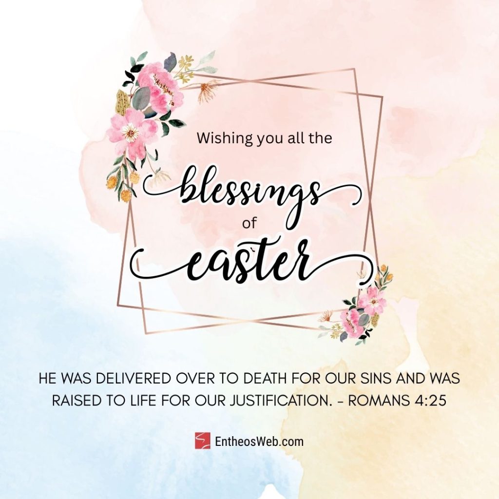 Wishing you all the blessings of easter