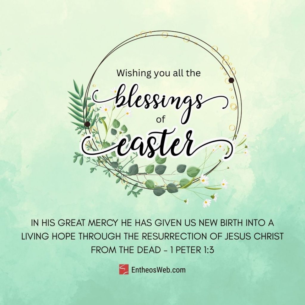 Wishing you all the blessings of easter