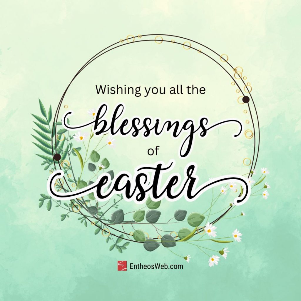 Wishing you all the blessings of easter