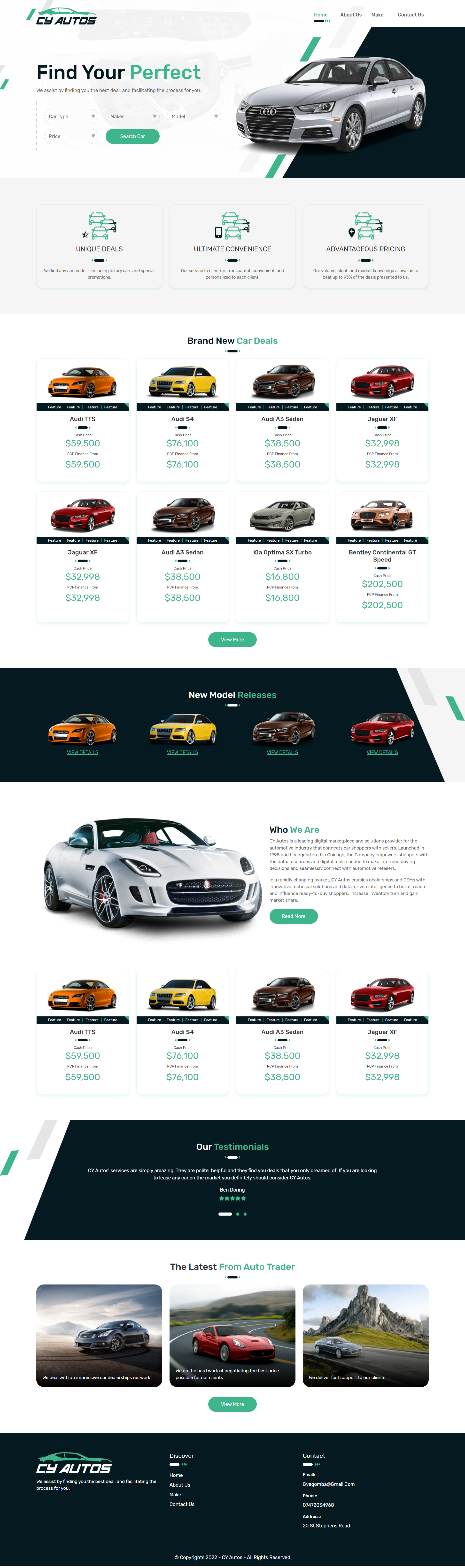 Cy autos bootstrap 5 html 5 template