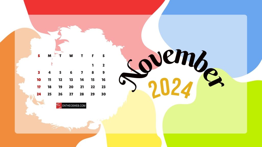 November 2024 calendar desktop wallpaper backgrounds
