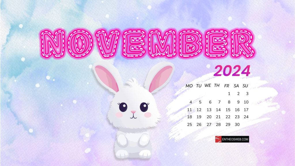 November 2024 calendar desktop wallpaper backgrounds