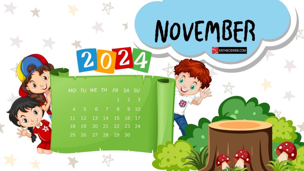 November 2024 calendar desktop wallpaper backgrounds
