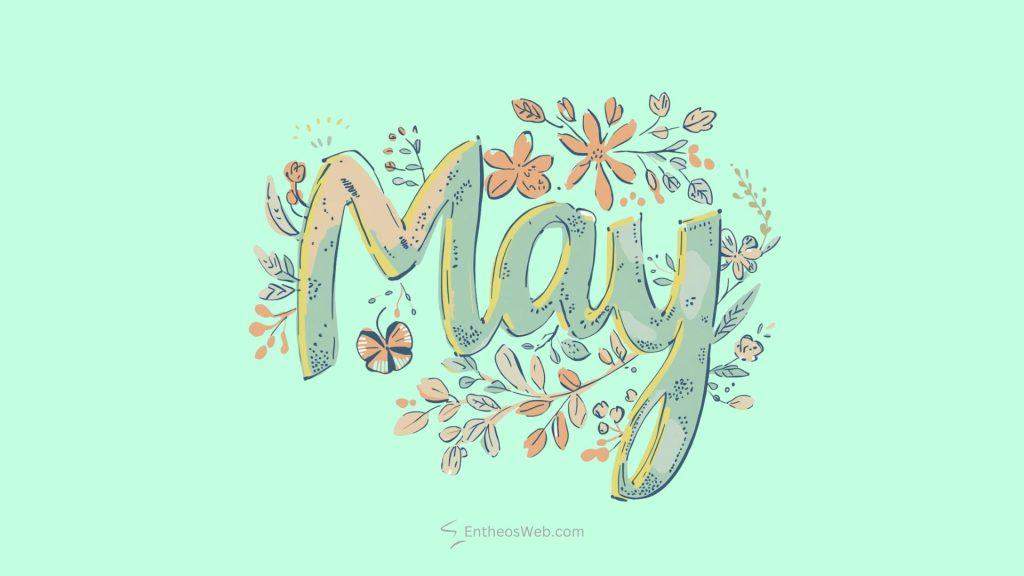 May desktop wallpaper floral