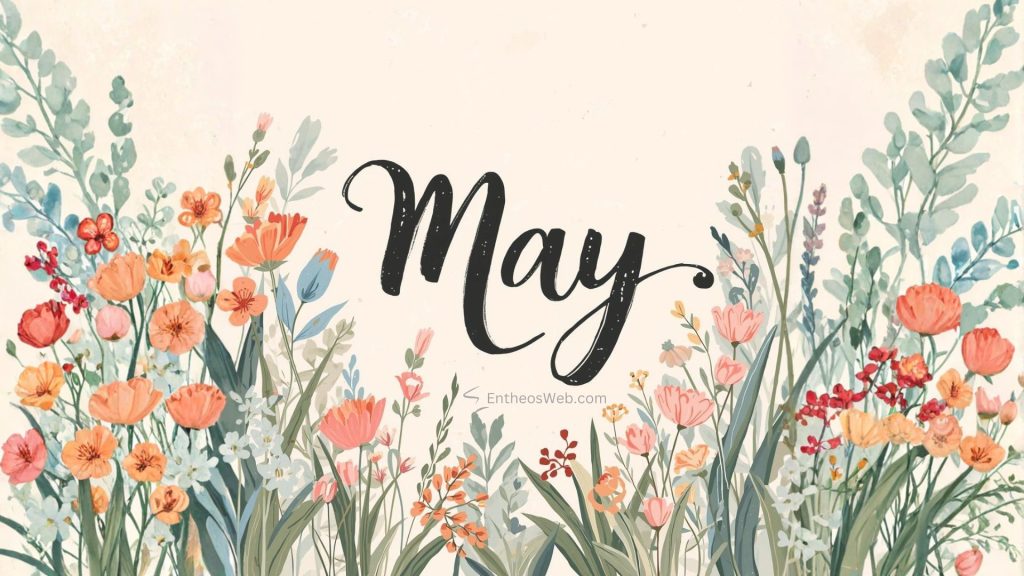 May desktop wallpaper flowers