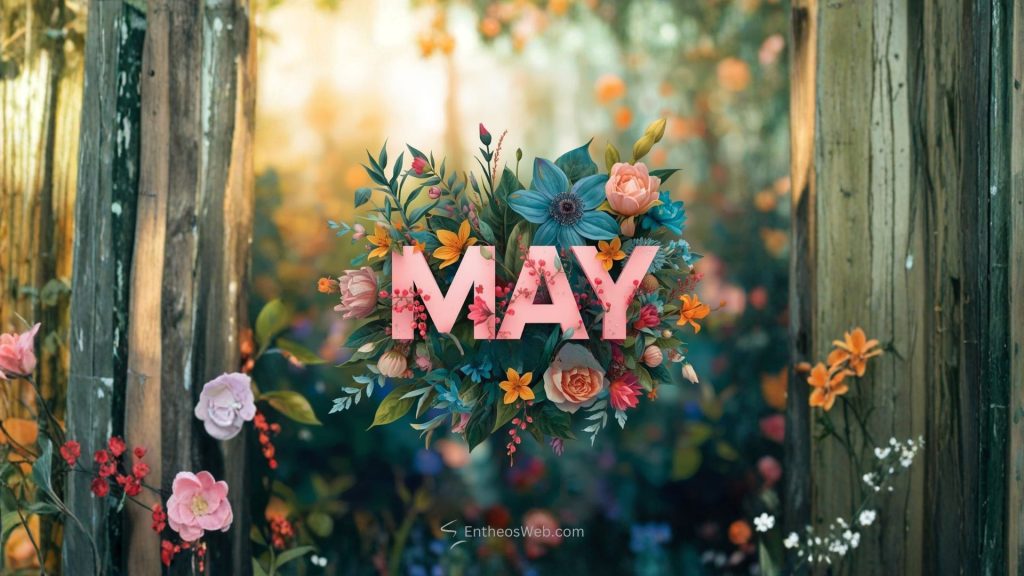 May floral desktop wallpaper