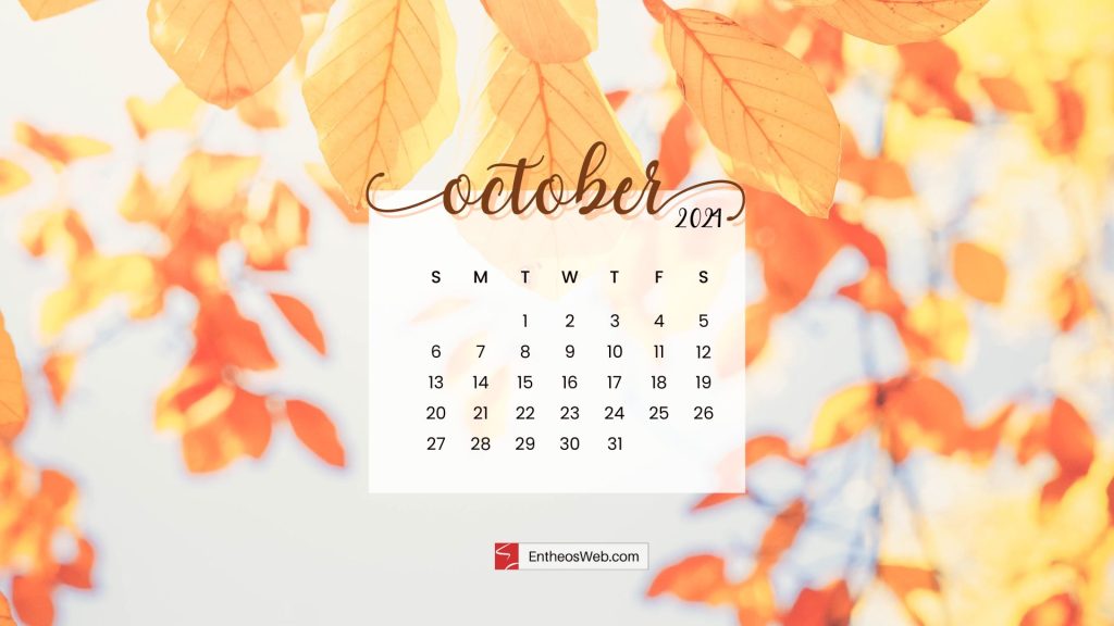October 2024 desktop wallpaper background   fall