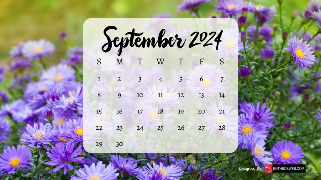 September 2024 calendar desktop wallpaper backgrounds