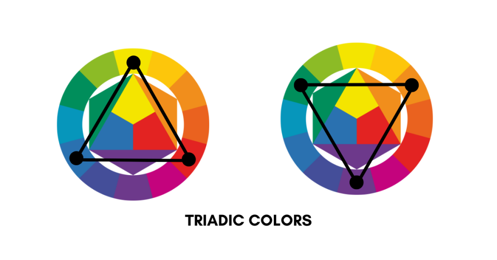Triadic colors