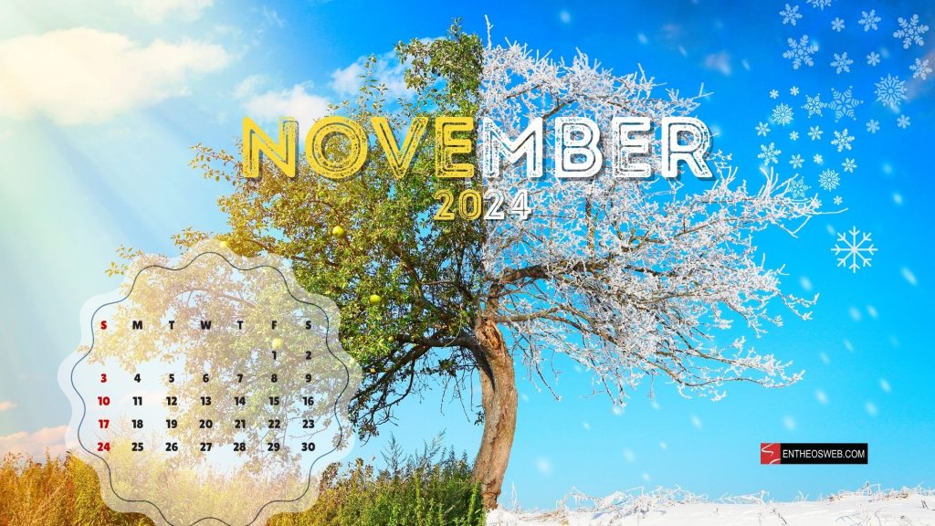 November 2024 calendar desktop wallpaper backgrounds