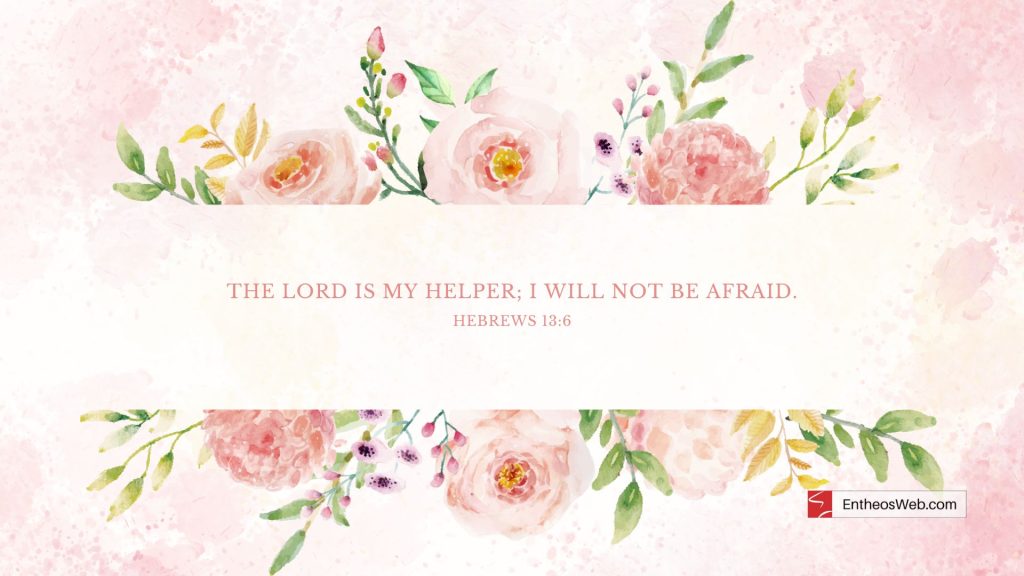 The lord is my helper i will not be afraid