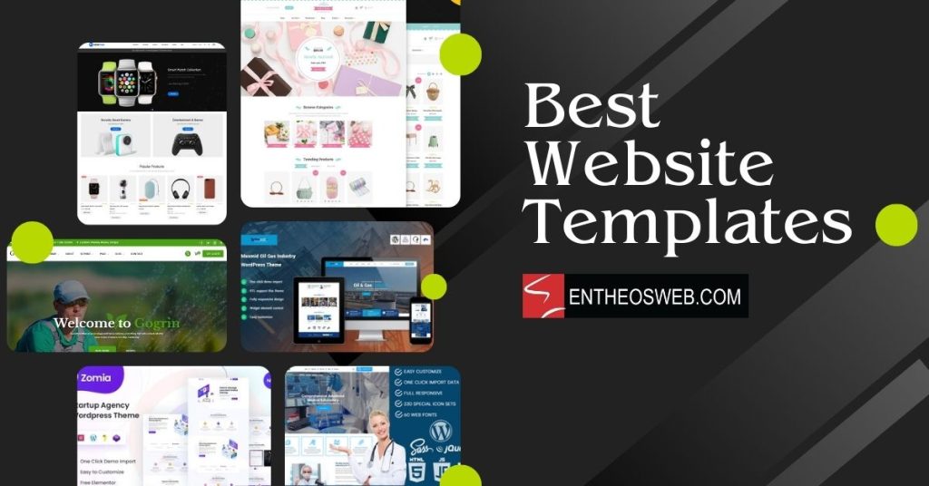 Best website templates 2 | Best Website Themes Templates | Entheosweb Best website themes templates