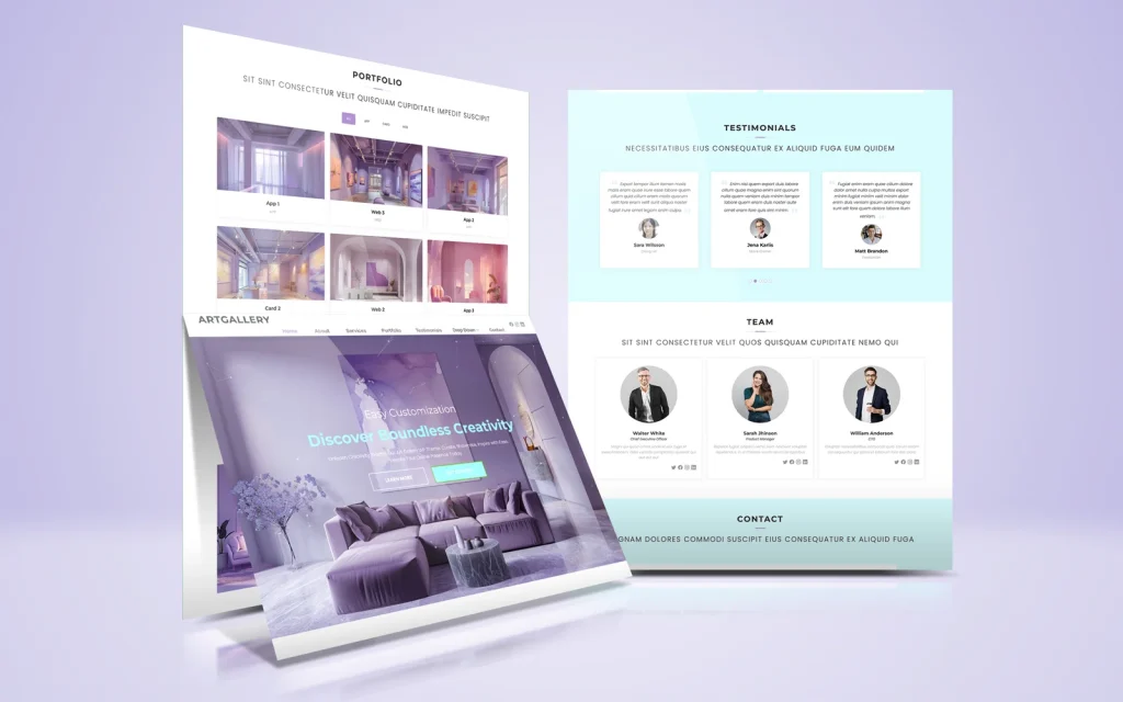414133 original | Portfolio Design Website Templates | Entheosweb 414133 original