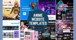 Anime Website Templates