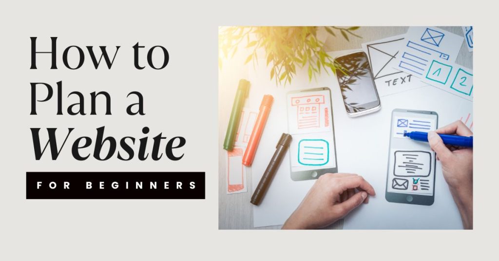 How to plan a website for beginners