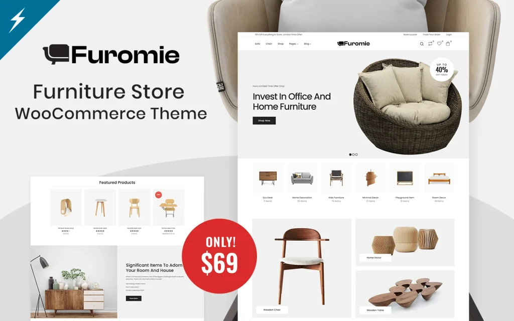 Template 414452   home decor and furniture woocommerce theme