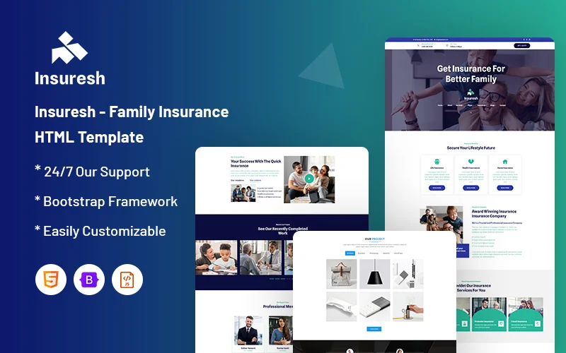 420145 original | Blissful Family Website Templates | Entheosweb Template 420145 family insurance website template