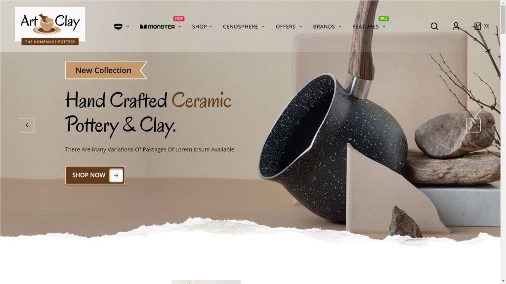 Template 288060   art ceramic interior home decor super prestashop 8 0 store
