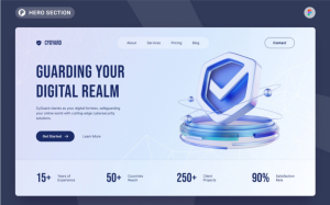 Cyber Security Website Templates | EntheosWeb