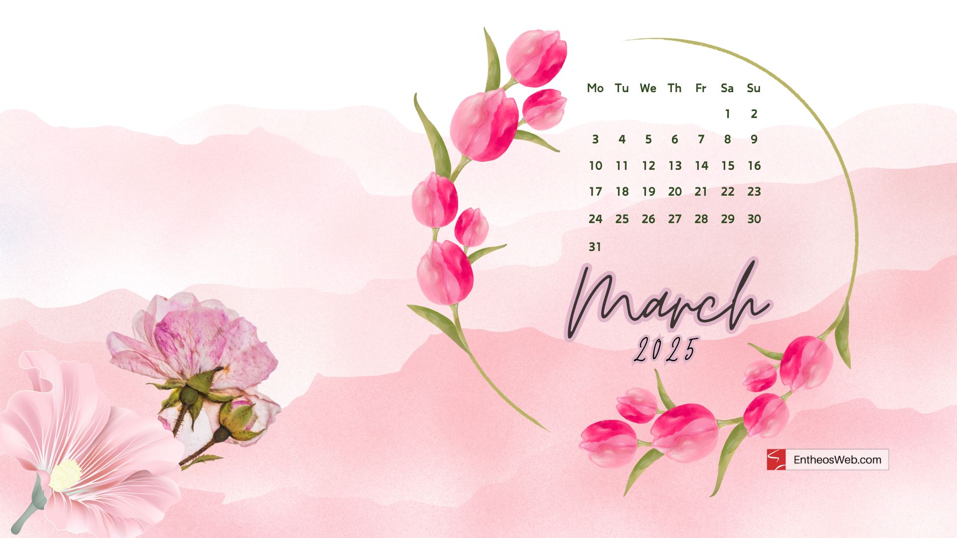 Free March 2025 Desktop Wallpaper Calendars EntheosWeb