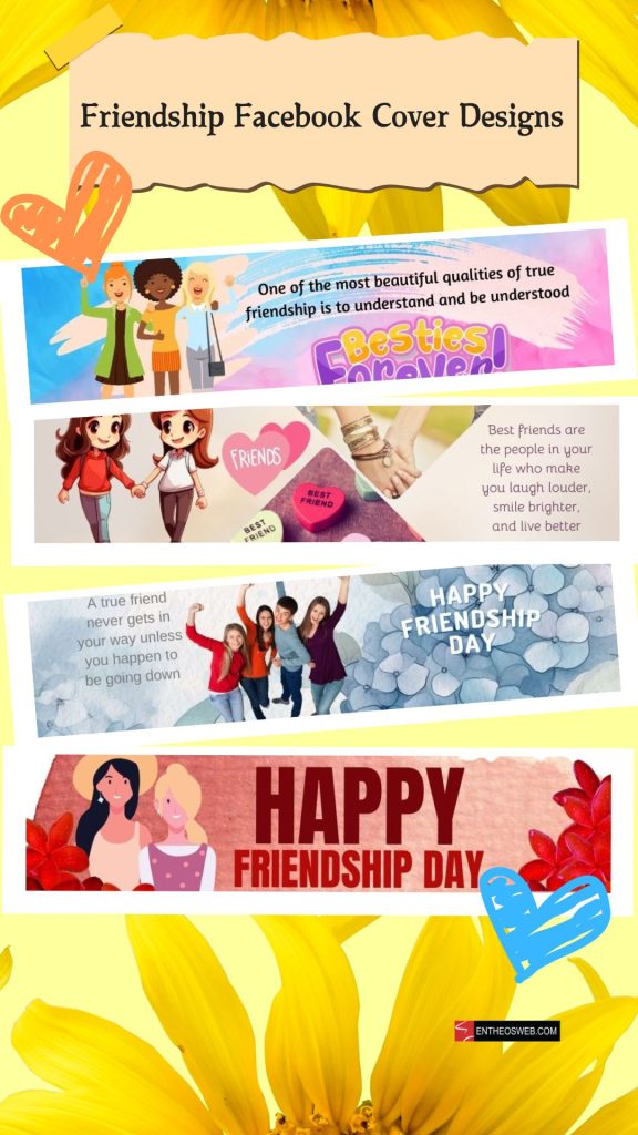 Friendship facebook cover designs pinimg