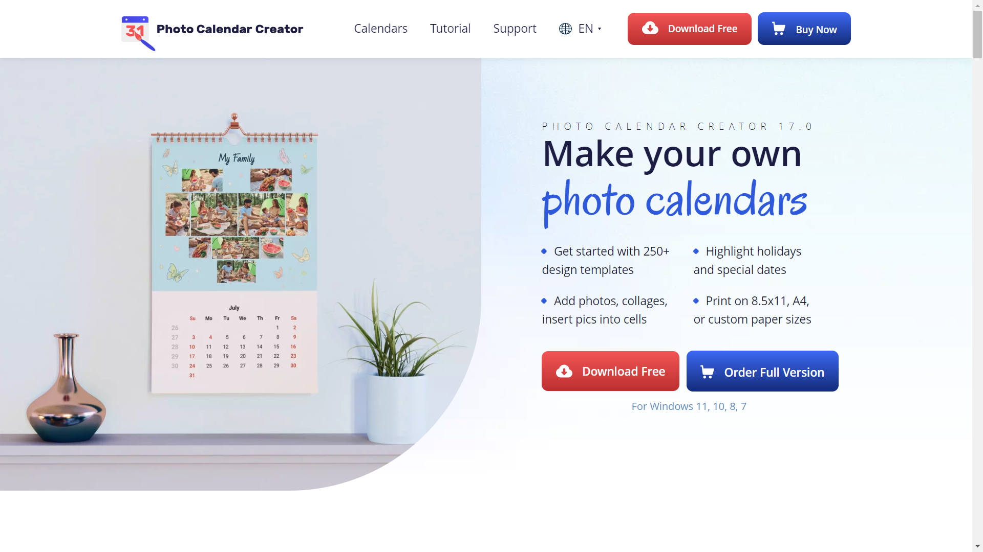 Free Calendar Creators | EntheosWeb