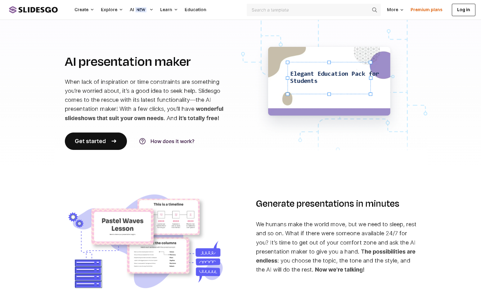 Slidesgo ai presentations