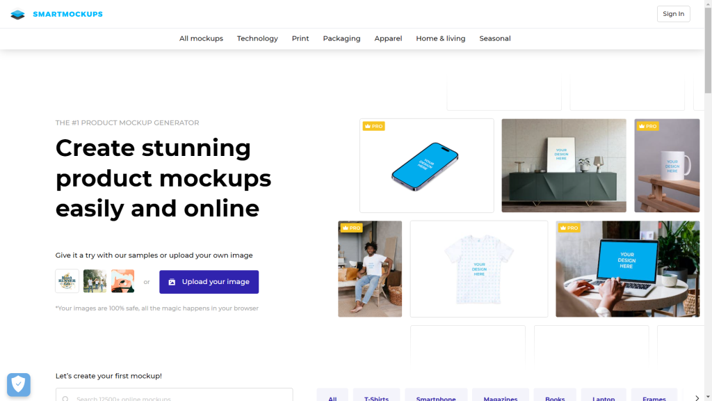 Best product mockup creators