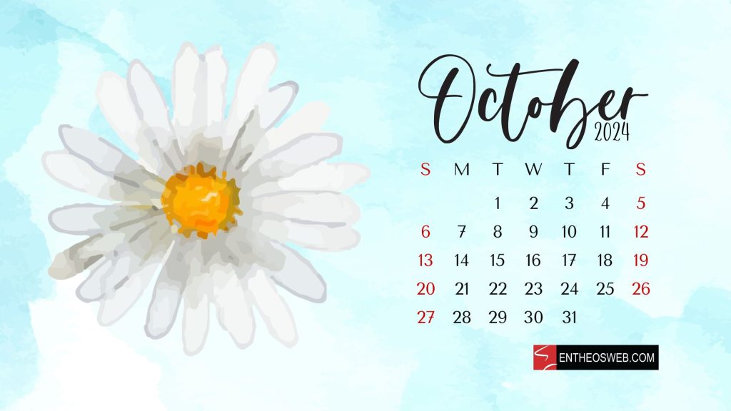 October 2024 desktop wallpaper