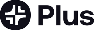 Plus logo wordmark transparent