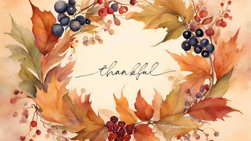 Thankful wallpaper background