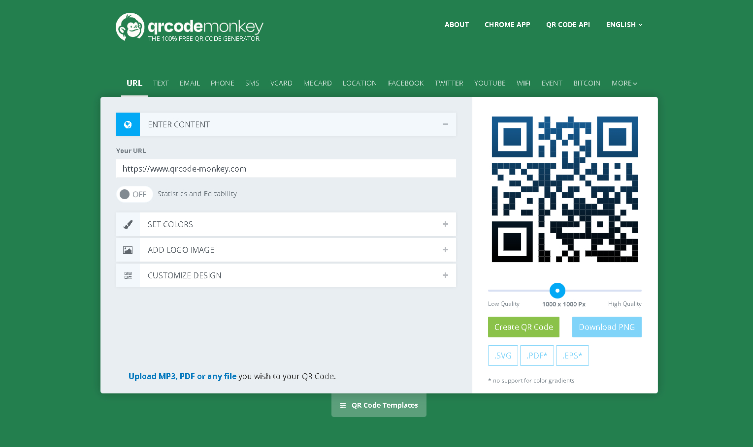 Qrcode monkey