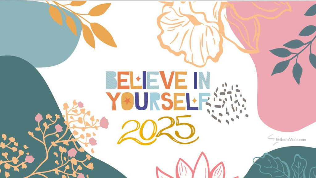 Motivational 2025 desktop wallpaper