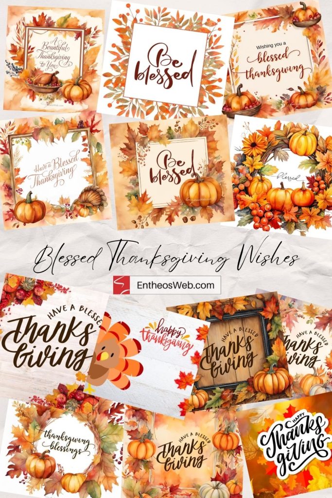 Blessed thanksgiving wishes pinterest pin