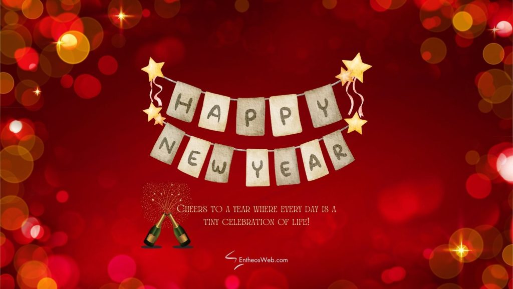 Happy new year wishes facebook cover