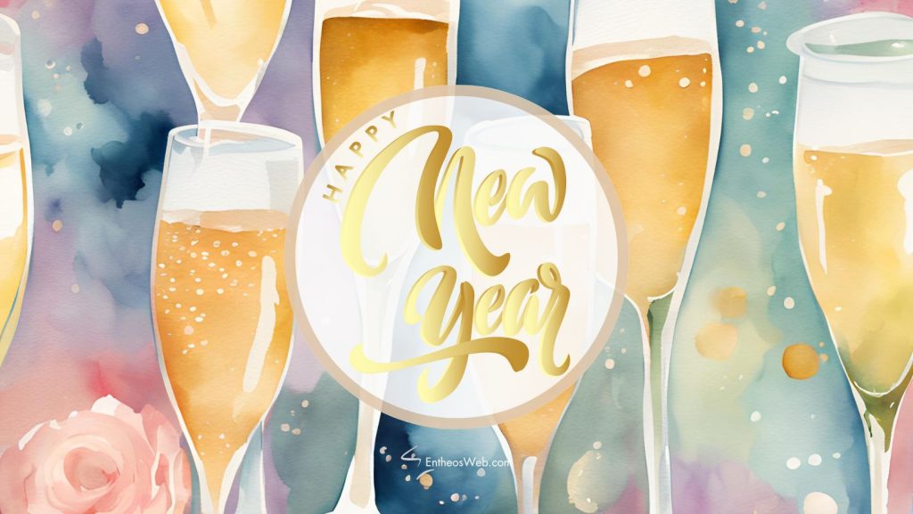 Happy new year wishes facebook cover
