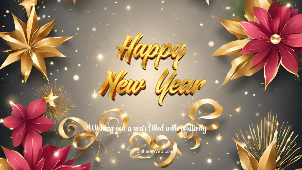 Happy new year wishes facebook cover