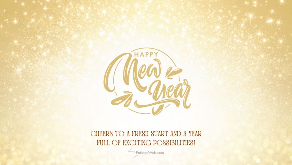 Happy new year wishes facebook cover