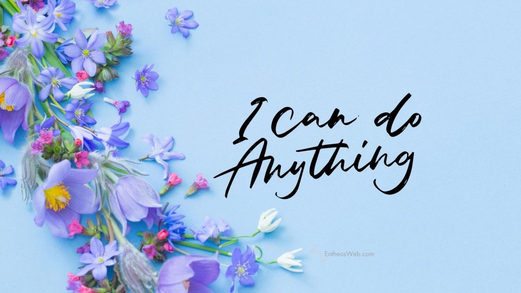 I can do anything motivational wallpaper