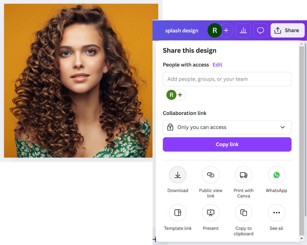 Splash effect4 | Spectacular Color Splash Effect in Canva | Entheosweb Splash effect4