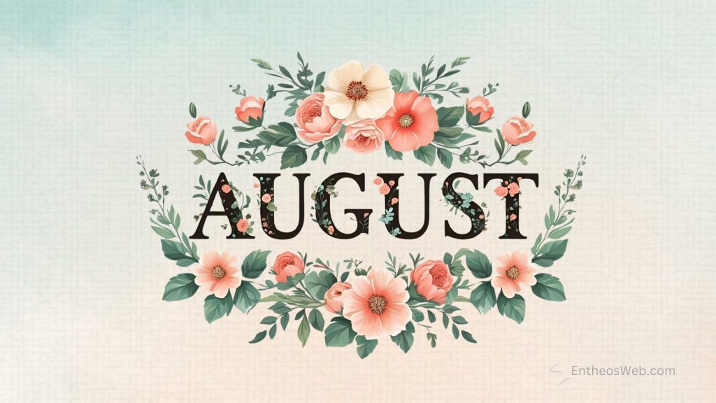 August desktop wallpaper